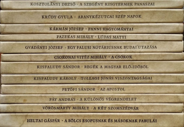 Tevan Amat�r K�nyvek I-XII.