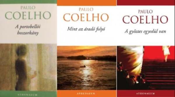 Paulo Coelho - 3 db-os k�nyvcsomag (Mint az �rad� foly� / A portobell�i boszork�ny / A gy�ztes egyed�l van)