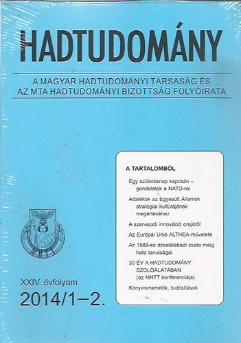 Hadtudom�ny 2014/1-2 (XXIV. �vfolyam)