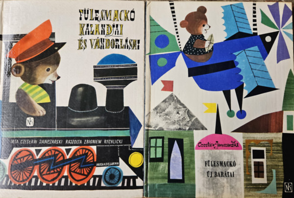 Zbigniew Rychlicki Czeslaw Janczarski - 2 db F�lesmack� mesek�nyv: F�lesmack� kalandjai �s v�ndorl�sai + F�lesmack� �j bar�tai