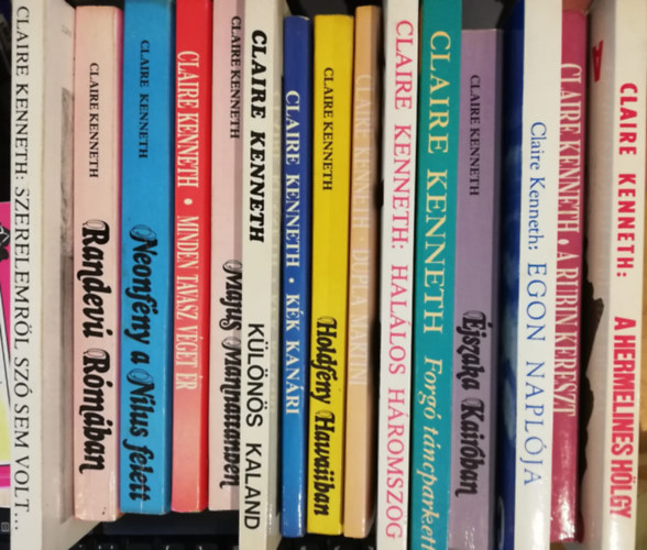 Claire Kenneth - 15 db Claire Kenneth könyv