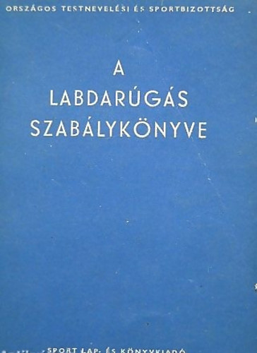 dr. Nagy Lornd - A labdargs szablyknyve