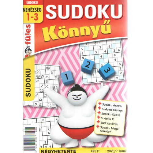 Füles Sudoku könnyû 2020/07