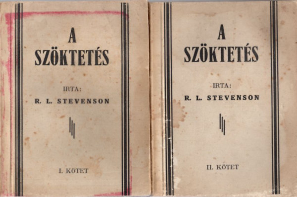 R. L. Stevenson - A szktets I-II