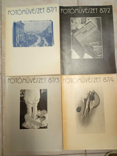 F�ner Tam�s - Fot�m�v�szet 87/1-4. (teljes �v negyed�ves kiadv�nyai)