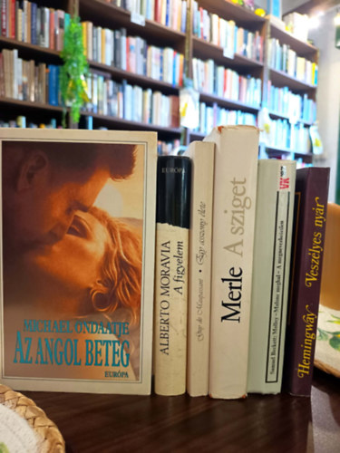 Samuel Beckett, Robert Merle, Guy De Maupassant, Alberto Moravia, Michael Ondaatje Ernest Hemingway - Világirodalom könyvcsomag 6 darabos KÖNYVMENTŐ AJÁNLAT: Veszélyes nyár, Molloy - Malone meghal - A megnevezhetetlen, A sziget, Egy asszony élete, A figyelem, Az angol beteg