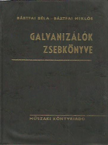 Brtfai Bla - Galvanizlk zsebknyve (harmadik, bvtett kiads)