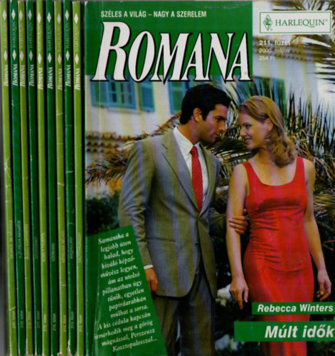 Dr. T�gl�sy Imre  (f�szerkeszt�) - 10 db Romana magazin:(211.-220. lapsz�mig 2000/05-2000/09, 10 db., lapsz�monk�nt)