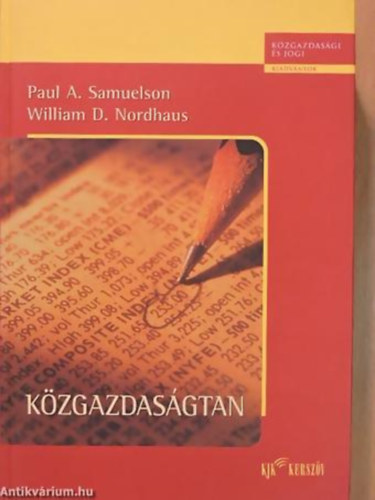 Paul A. Samuelson - William D. Nordhaus - Közgazdaságtan - Közgazdasági és jogi kiadványok