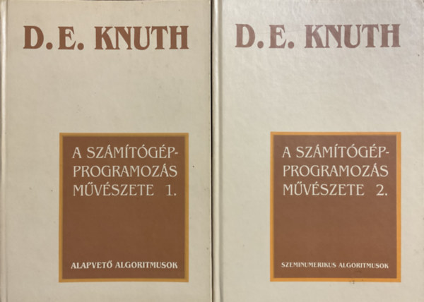 D. E. Knuth - A szmtgp-programozs mvszete I-II.