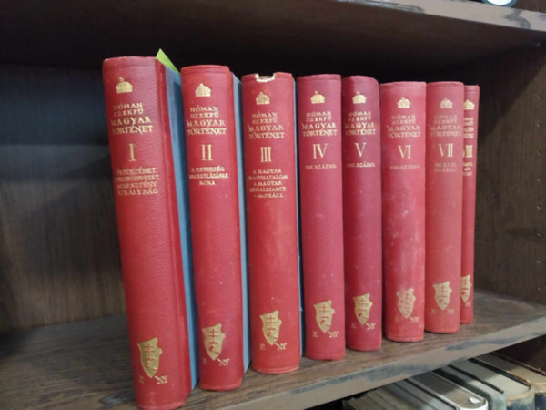 H�man- Szekf� - Magyar t�rt�net I-VIII. (I. kiad�s, teljes sorozat)