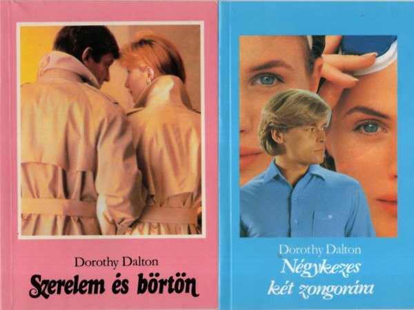 Dorothy Dalton - 2 db Dorothy Dalton könyv ( együtt ) 1. Négykezes két zongorára, 2. Szerelem és börtön