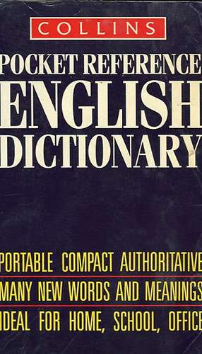 Collins pocket reference english dictionary