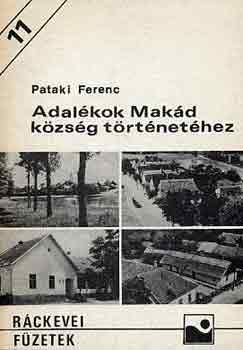 Pataki Ferenc - Adalkok Makd kzsg trtnethez