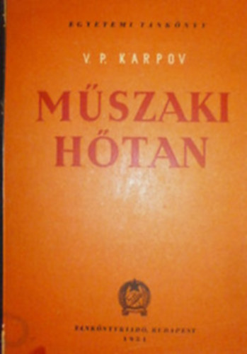 V. P. Karpov - Mszaki htan