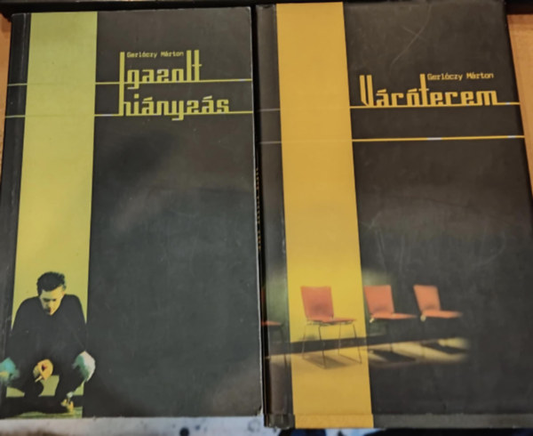 Gerl�czy M�rton - 2 db Gerl�czy M�rton: Igazolt hi�nyz�s + V�r�terem