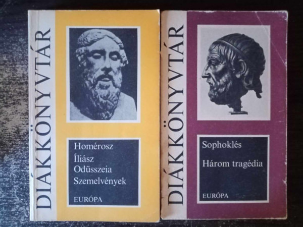Sophokls Homrosz - Homrosz: lisz / Odsszeia szemelvnyek + Hrom tragdia (Antigon - Oedipus kirly - Oedipus Kolnosban) 2 ktet