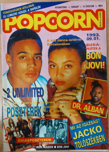 Popcorn International - Hungary VI. vfolyam 1993/6 (Poszter mellklettel)