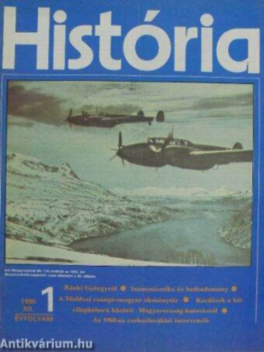História XII. évf. 1. (1990/1)