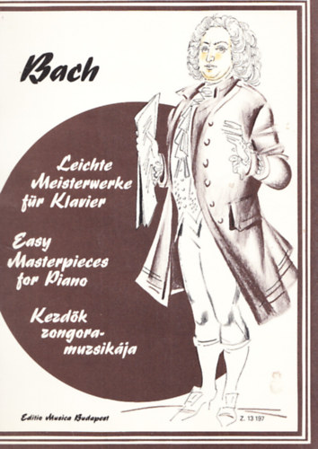 Bach - Kezdők zongoramuzsikája