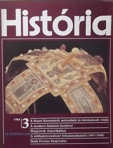 Glatz Ferenc (szerk.) - História 1984/3