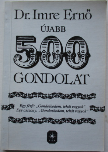 Dr. Imre Ern - jabb 500 gondolat