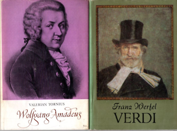 Juhsz Eld, Fred Goldbeck Valerian Tornius - 4 db Zenetrtneti letrajz: Verdi, Wolfgang Amadeus, Bernstein Story, Atkletes karmester