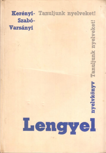 Kernyi-Szab-Varsnyi - Lengyel nyelvknyv