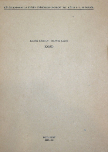 Koz�k K�roly - Visnyei Lajos - Kosd