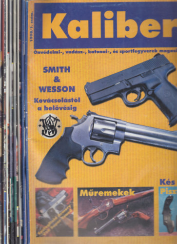 Kalm�r Zolt�n  (f�szerk.) - Kaliber 1998/1-8. (teljes �vfolyam, 8 db. lapsz�m)