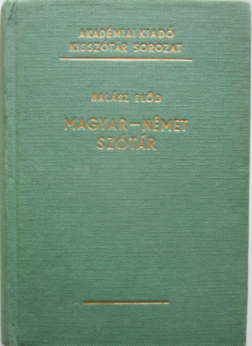 Hal�sz El�d - Magyar-n�met kissz�t�r (Hal�sz)
