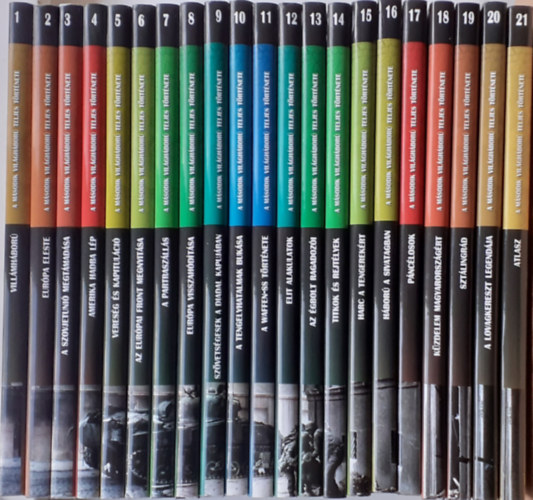 A második világháború teljes története 1-21.