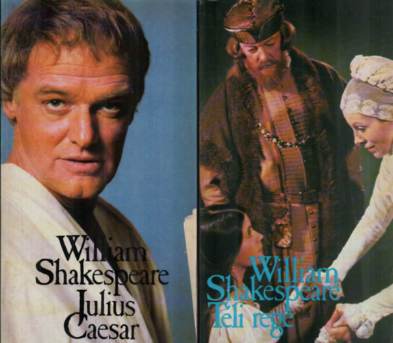 William Shakespeare - 2 db William Shakespeare egytt: Julius Caesar, Tli rege.