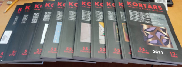 Ambrus Lajos - Kortrs - Irodalmi s kritikai folyirat 55.  teljes vfolyam 2011 1-12.(11 lapszm)