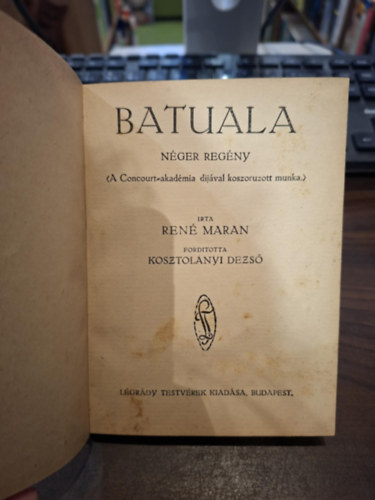 Ren� Maran - Batuala