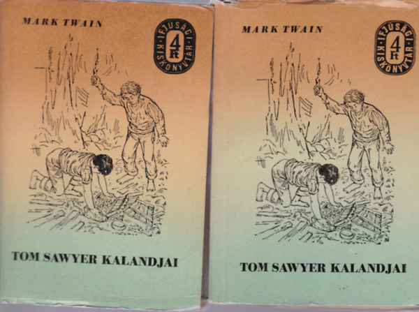 Mark Twain - Tom Sawyer kalandjai I-II. (ifjúsági kiskönyvtár)