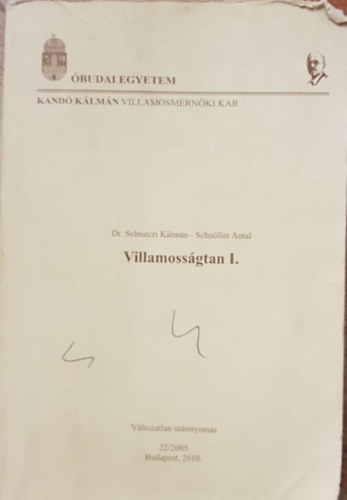 Dr. Selmeczi K.-Schnller A. - Villamossgtan I-II.