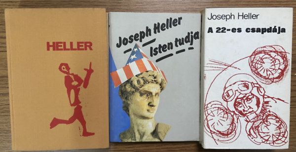 Joseph Heller - 3 db Joseph Heller reg�ny - Valami t�rt�nt, Isten tudja, A 22-es csapd�ja