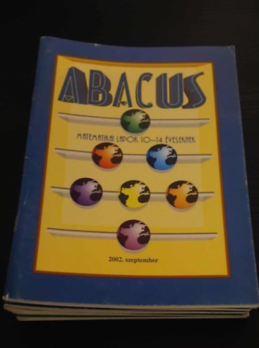 Magyar Zsolt - Abacus - matematikai lapok 10-14 éveseknek - (9 lapszám)