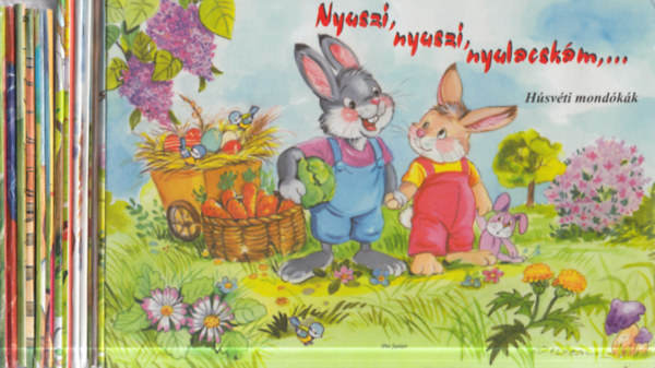 6 db. leporell�: Nyuszi, nyuszi, nyulacsk�m... + A Mikul�s bar�tja + R�pamese + Holle Any� + A h�rom kismalac + Aludj, baba, aludj�l...