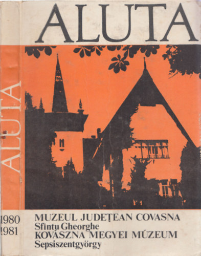 Sz�kely Zolt�n  (szerk.) - Aluta XII-XIII 1980-1981 (Tanulm�nyok �s k�zlem�nyek)