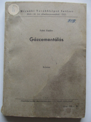 Fab� Endre - G�zcement�l�s