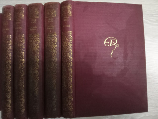 Erds Rene - 5 db. knyv (alrtak) Az j sarj I-II + Santerra bboros I-II +Antinous - Egy szerelmes nyr trtnete