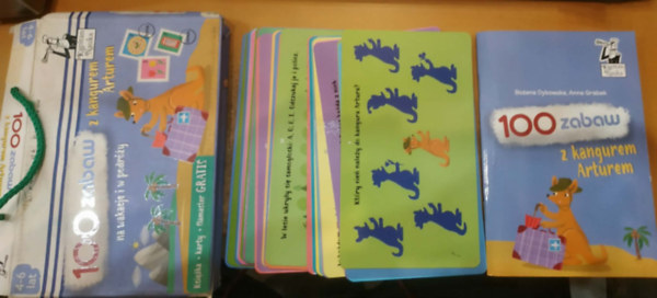 Bo�ena Dybowska, Daria Brzezi�ska Anna Grabek - 100 zabaw z kangurem Arturem (100 j�t�k Art�rral, a kenguruval)