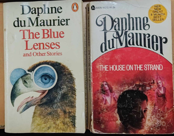 Daphne Du Maurier - 2 db Maurier: The Blue Lenses and Other Stories + The House on the Strand