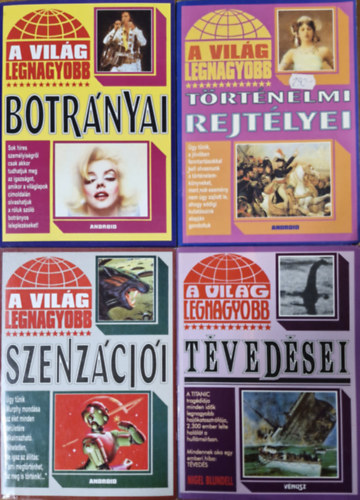 Dobos Istvn  (szerk.) - A vilg legnagyobb sorozat 4 ktet