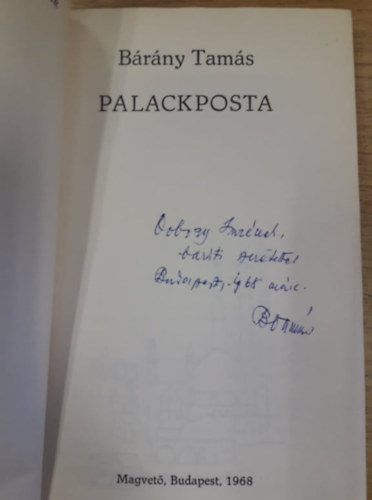 B�r�ny Tam�s - Palackposta