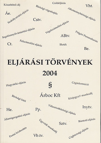 dr. Br-dr. Nagy - Eljrsi trvnyek 2004