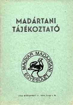 Mad�rtani t�j�koztat� 1980. okt�ber-november-december