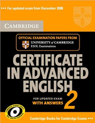 Cambridge Certificate In Advanced English 2. SB With Ans.
